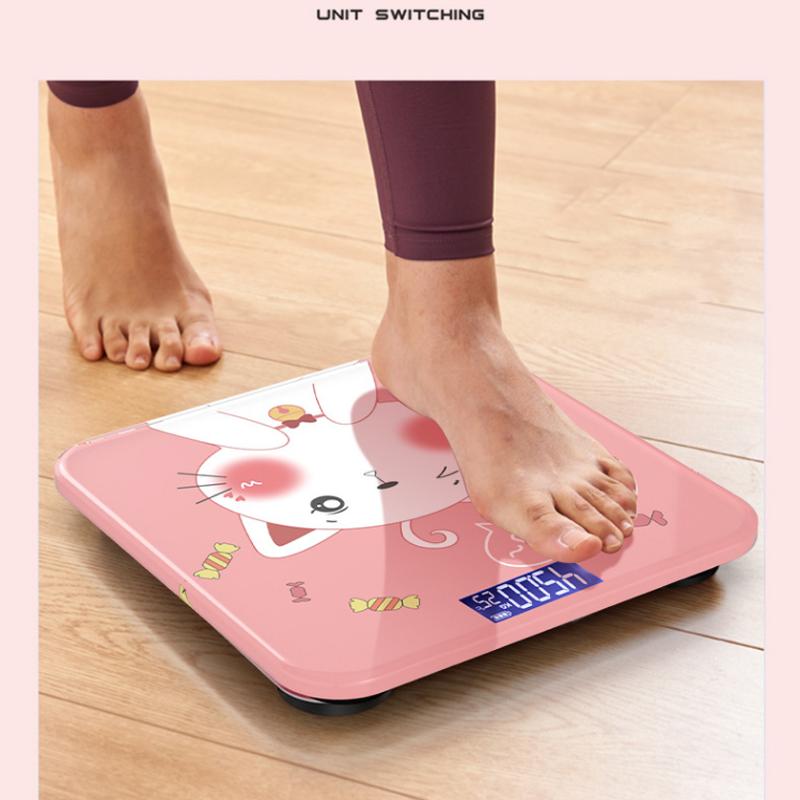 USB Charging Electronic Scale Intelligent Weighing Scale Household Small Electronic Weighing Precision Body Scale Weight