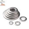 304 Stainless Steel Flat and Thick Round Washers - M1.6, M3, M4, M5, M8, M36
