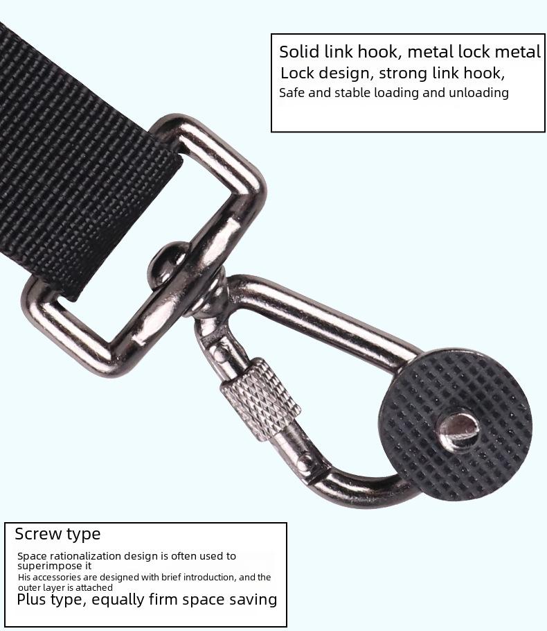 K-förmiger professioneller SLR-Doppel-Schulterkameragurt