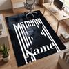 MS Dhoni (1) Personalized Name Office Carpet Stylish Decor for Living Room Bedroom Kitchen