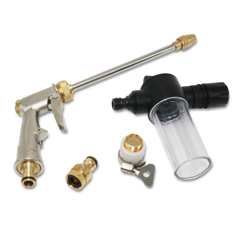 Multifunctional Garden Watering Spray Gun Household High Pressure Sprinkler Foam Car Wash Nozzle Water Jet Gun Garden Tools