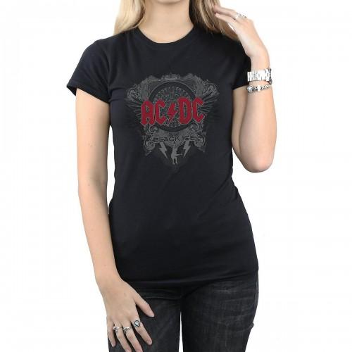 

AC/DC Womens/Ladies Black Ice Cotton T-Shirt M