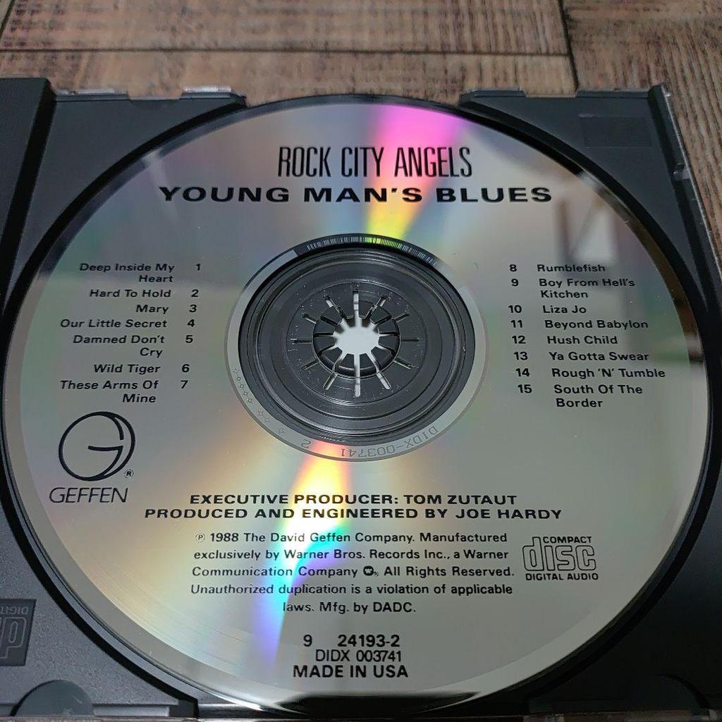 [USED] Rock City Angels Young Man's Blues CD