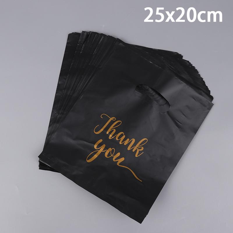 100 Buc Mini Pungi Cadou din Plastic cu Mesaj de Mulțumire Pungi pentru Bomboane de Nuntă Pungi Cumpărături cu Mânere Decorare Nuntă Petrecere de Aniversare