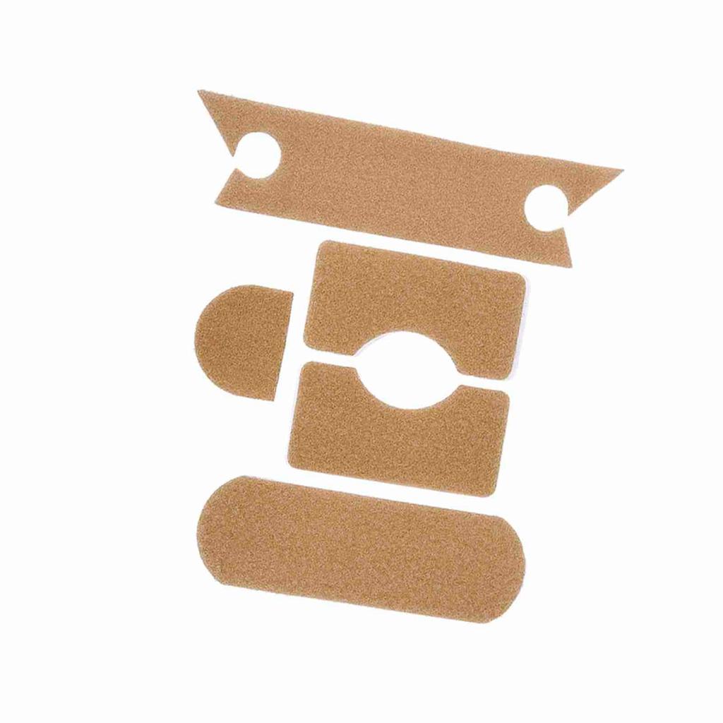 5 Stück Stark Haftend Helm Aufnäher Haken Aufkleber Militärisches Zubehör (Schwarz)