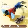 Electric Shaking Sparrow: Self-Amusement Cat Toy Simulation for Pet Entertainment