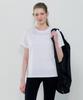 Basic House Women'S Cool Breeze Raglan Round Short Sleeve T-Shirt White Lzts3223 (Type A)