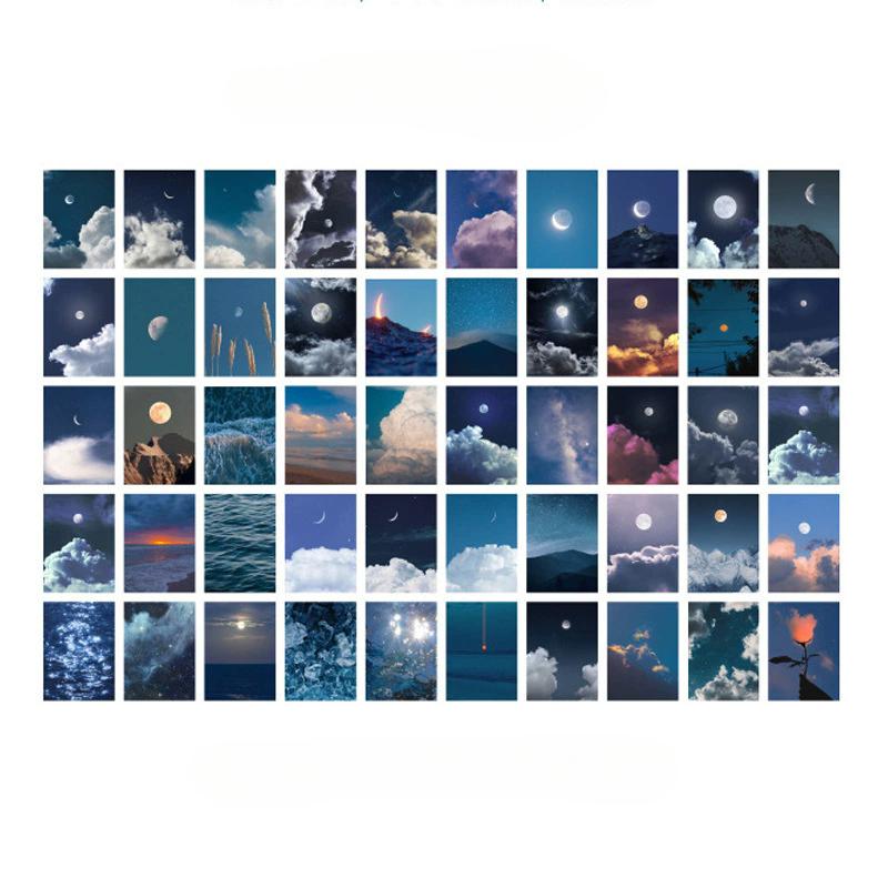 

50 шт./книга, серия декоративных наклеек Sunset Romance, Скрапбукинг, Diy Stick, этикетка, дневник, канцелярские принадлежности, альбом, журнал, наклейка Ins