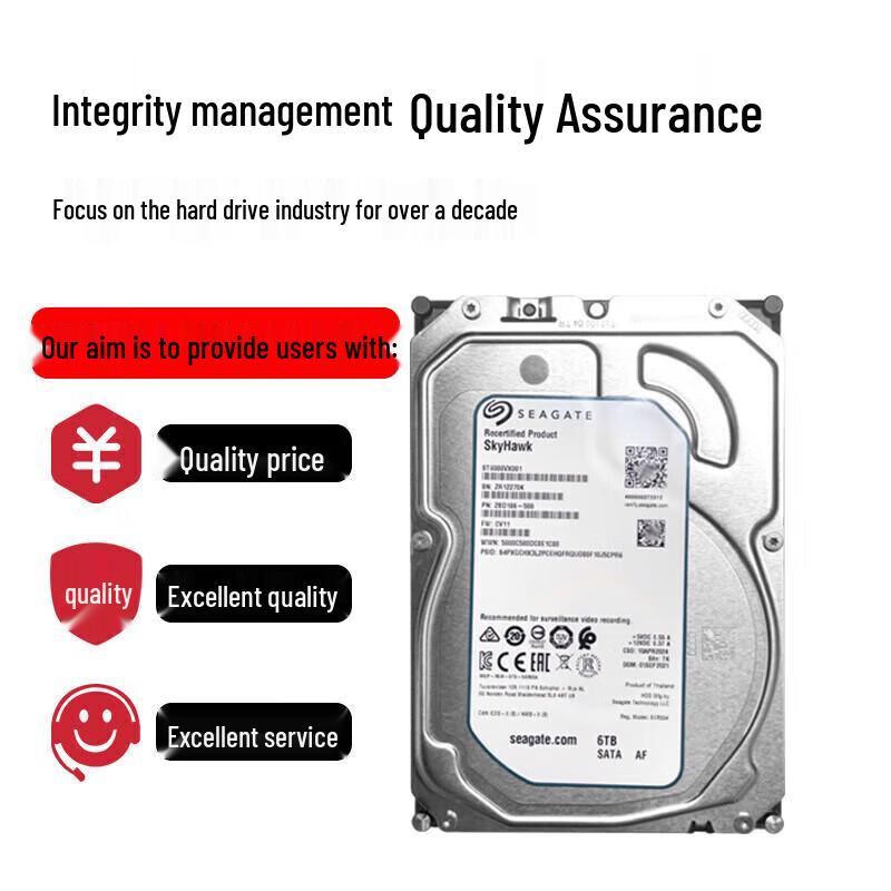 Seagate SkyHawk 8TB Surveillance Hard Drive