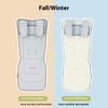 Moisture Wicking Strollers Cushion Reversible Polyester Fabric Easy Installation No Tool Needed Baby Cart Accessory