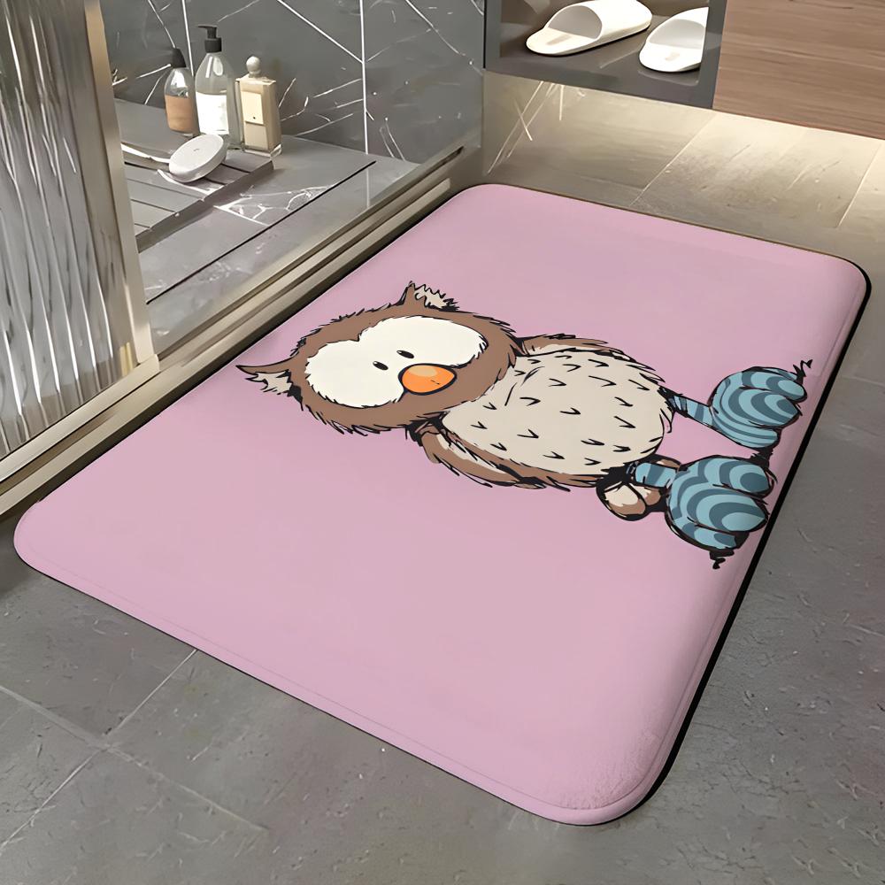 Toy N-Nici Floor Mat Soft Flannel Entrance Door Mat Non Slip Absorbent Bathroom Bedroom Floor Rug