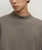 MUSINSA STANDARD [Heat Standard] Mock Neck Long Sleeve T-Shirt [Taupe]