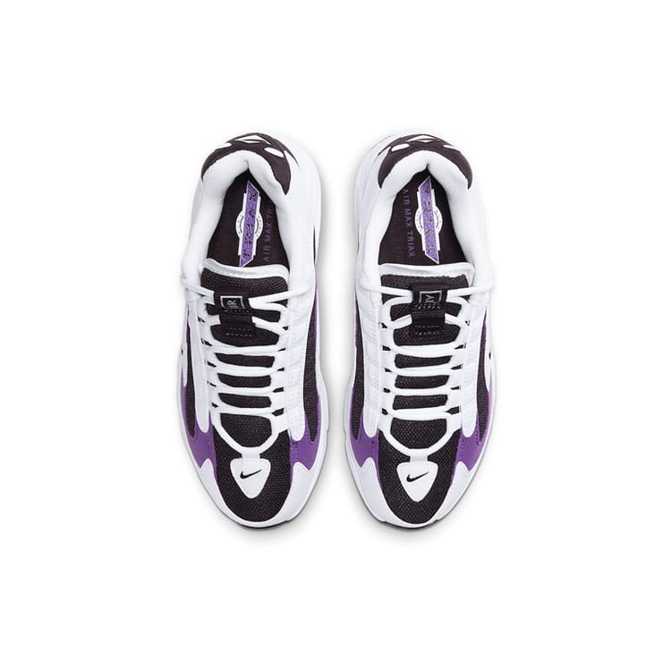 Nike Air Max Triax 96 Low top Casual Shoes White Purple Unisex CT1276-100