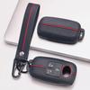 Key Cover for Toyota Raize Tanto Rex Ativa Daihatsu Rocky Tanto Subaru Rex with Keychain Honeycomb Texture Racing Stripe Remote Key Case Protector
