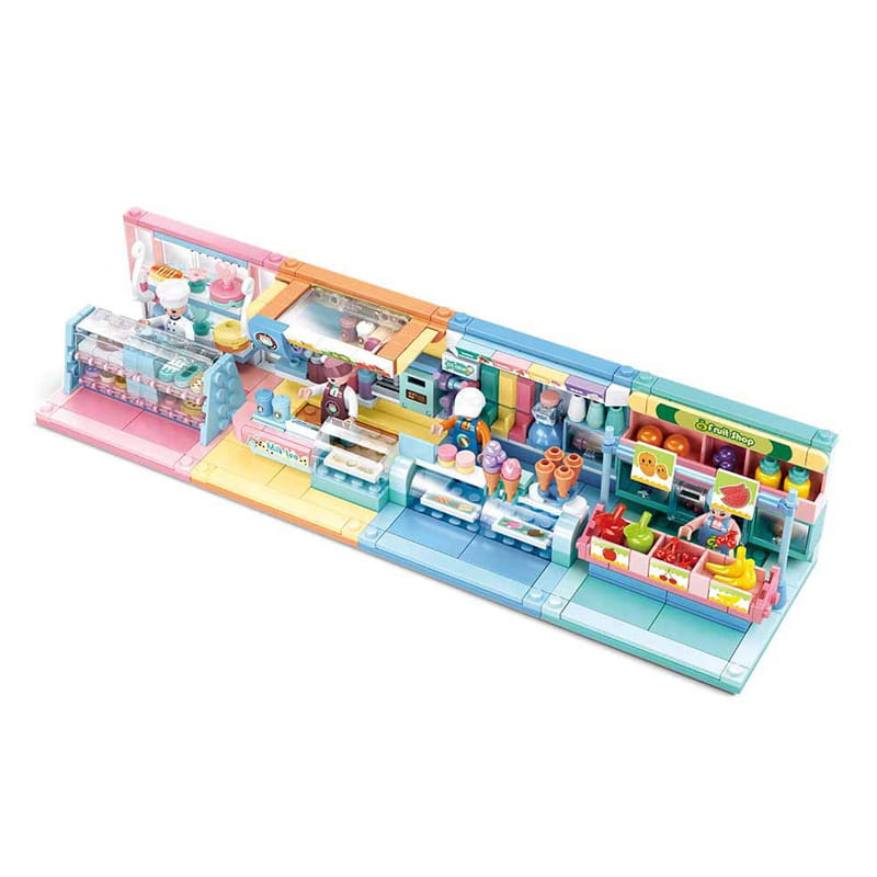 Stall - Mini Room Blocks - Sluban - 99 Pieces