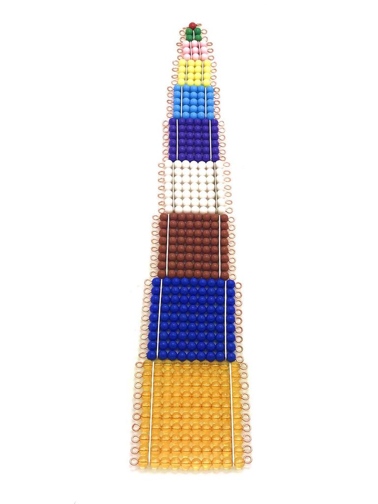 Montessori Colored Beads: Educational Toys for Infants and Toddlers