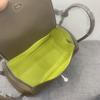 2026 New Top Layer Cowhide TC 26 Medium Lindi Bag Safi Line Color Blocked Genuine Leather Medicine Women's