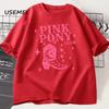 Pink Pony Club Chappell Roan Cowgirl Boots T-shirt Women Hip Hop Fashion Country Music T Shirt Lady Girl Fashion Tee Streetweawr