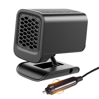 Car Heater 12V 120W Folding 360 Rotary Base Quick Heating Cooling Fan High Power Universal Portable Space Heater Cooler Auto Windshield Defroster
