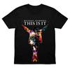 2026 Sommer Neu Michael Jackson Film T-Shirt Rock High Street Unisex Damen Reine Baumwolle Gothic T-Shirts Porträt Locker Lässig Y2k Hemd