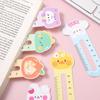 50PCS/Set Kawaii Scale Shape Animal Style Book Clip Book Page Marker Pagination Mark Bookmark