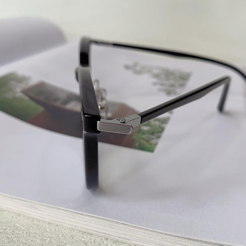 Tr21151Tr90 Flat Light Myopia Glasses Frame Female Flat Glasses Student Glasses Trendy Men'S Glasses Frame
