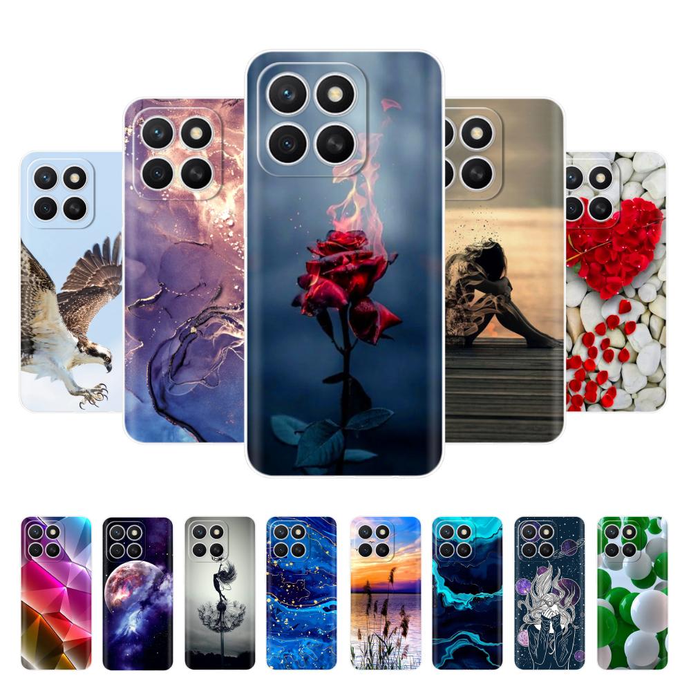 For Honor X8c Case HonorX8C 2025 New Fashion Cartoon Back Cover Soft TPU Clear Phone Cases For Honor X8c Fundas Bags Protective
