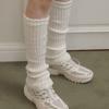 Tatiana Fluffy Knit Leg Warmers SC8089 2 Colors