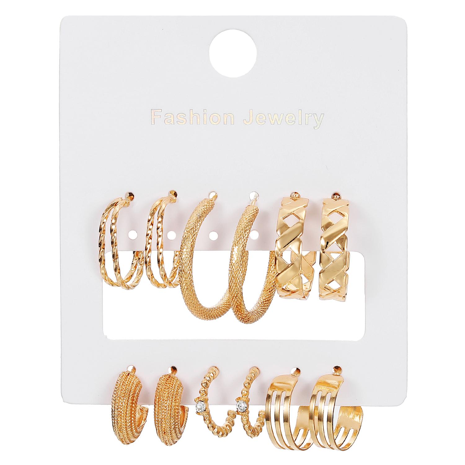 

2023 Модные женские серьги Жемчужно-розовые бриллиантовые Серьги с жемчугом и жемчугом Хаки Кардочесные многослойные C-образные пентаграммы со змеиным узором 2 золотой