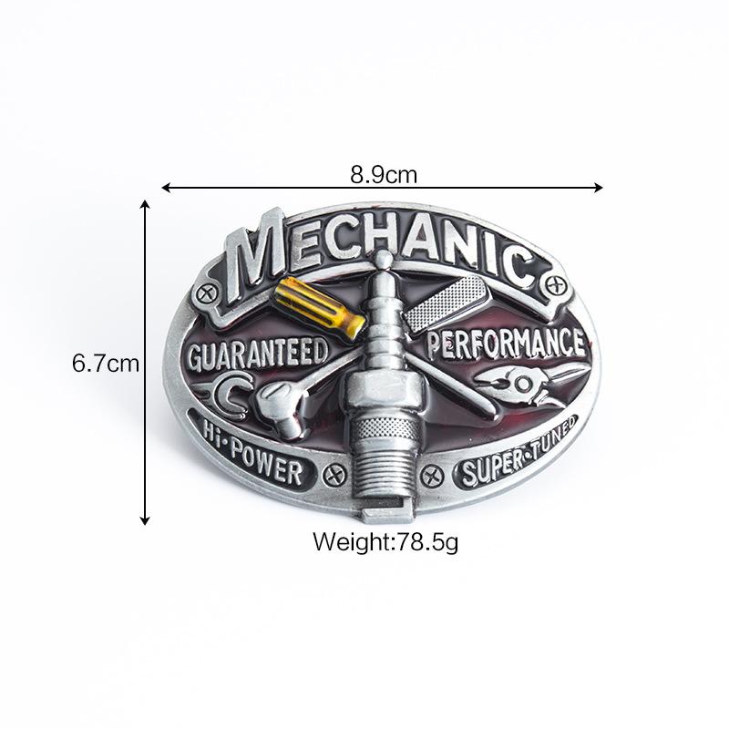 Retro New Men's Belt Cowhide Smooth Buckle Cowhide Belt Personalized Belt