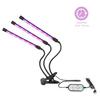LED pěstební světlo USB PhytoLamp Full Spectrum 5V Phyto lampa 4 hlavy rostlinné světlo pro domácí rostliny, květiny, semena, vnitřní pěstební box