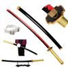 Anime Katana 104cm/41in Tanjiro Zenitsu Kyoujurou Samurai Swords Original Texture Anime Katana Cosplay Bamboo Wooden Toy Sword
