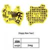 999 Pure Gold Mobile Sticker - Lucky Cat & Wealth God Design for Prosperity