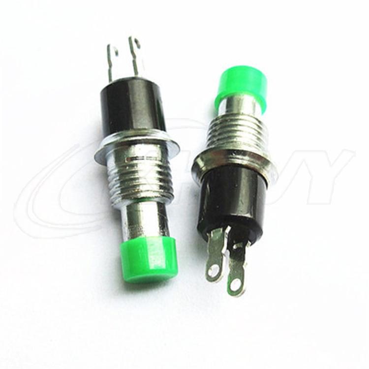2-Pin Normally Open Momentary Push Button Switch (PBS-110), 6-7MM Hole
