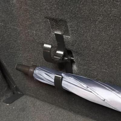 Araba şemsiyesi tutucu araba gövde kancası şemsiye montaj bitki havlu kancası oto aksesuarları evrensel dahili depolama organizatör tutucular