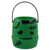 Halloween Candy Bins, Plastic Mini Buckets with Broad Openings and Carry Handle for Party Tables and Candy Chocolate Displays