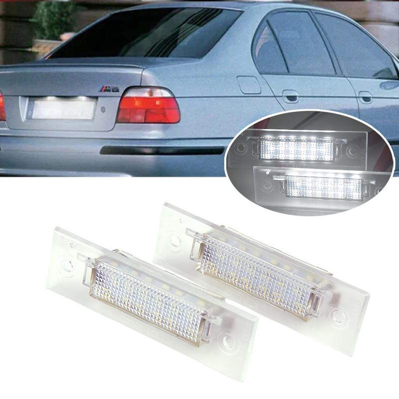 Fit For Porsche 993/911/Carrera 1994-1998 For Porsche 968 1991-1995 LED License Plate Light Car Number Plate Lights