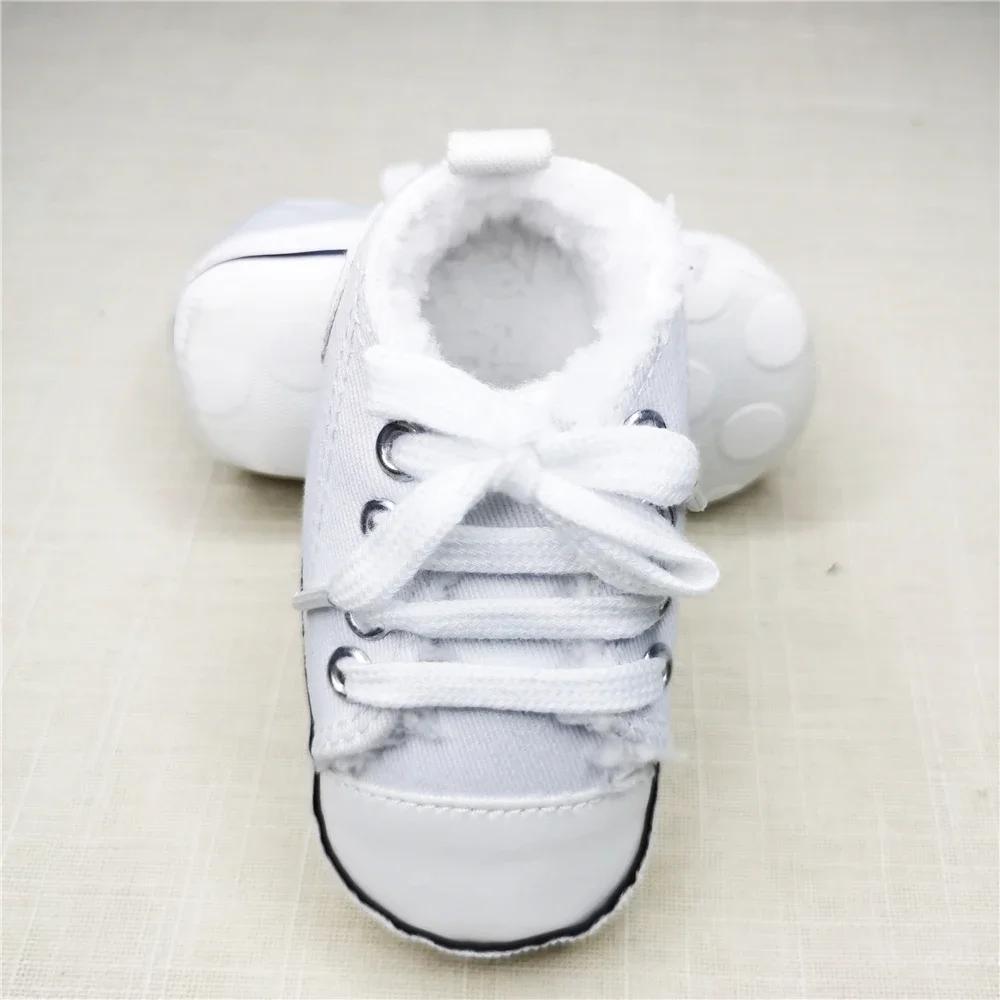 Sneakers classiche in tela per bambini Stampa per neonati Star Sports Neonati maschi Scarpe per primi camminatori Scarpe da bambino antiscivolo per neonati
