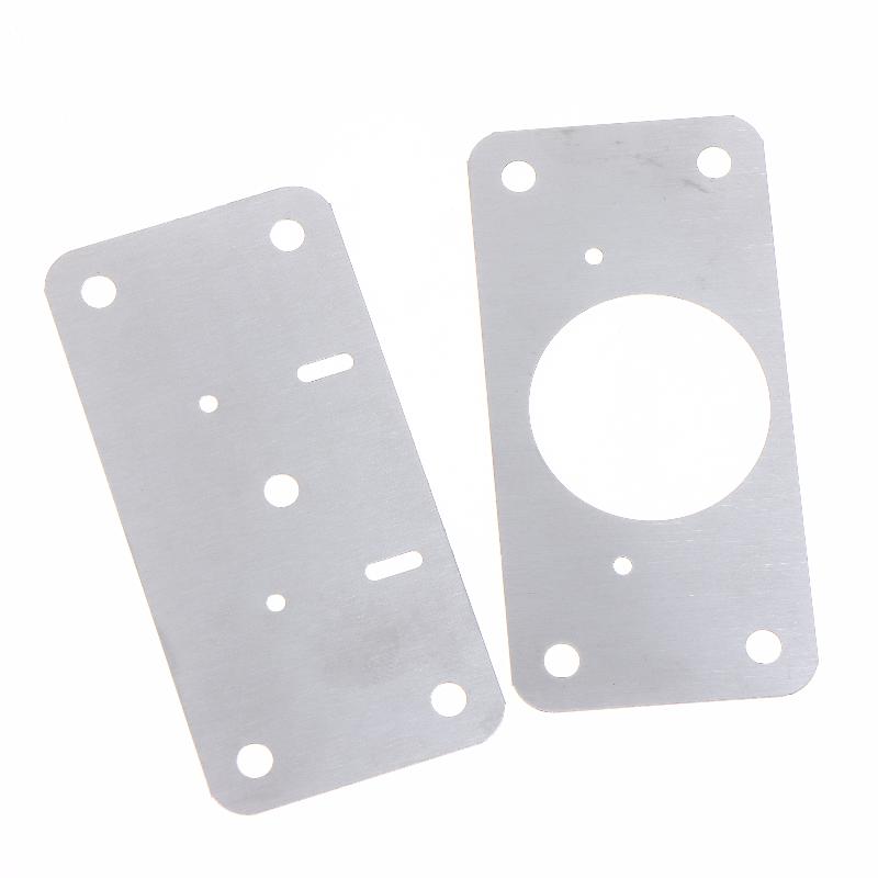Stainless Steel Cabinet Hinge Repair Plate Kit, Pre-drilled Door Hinge Fix Mounting Plates For Kitchen Cupboard Furniture Reinfo