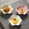 Japanese Style Underglaze Scalloped Dipping Dish