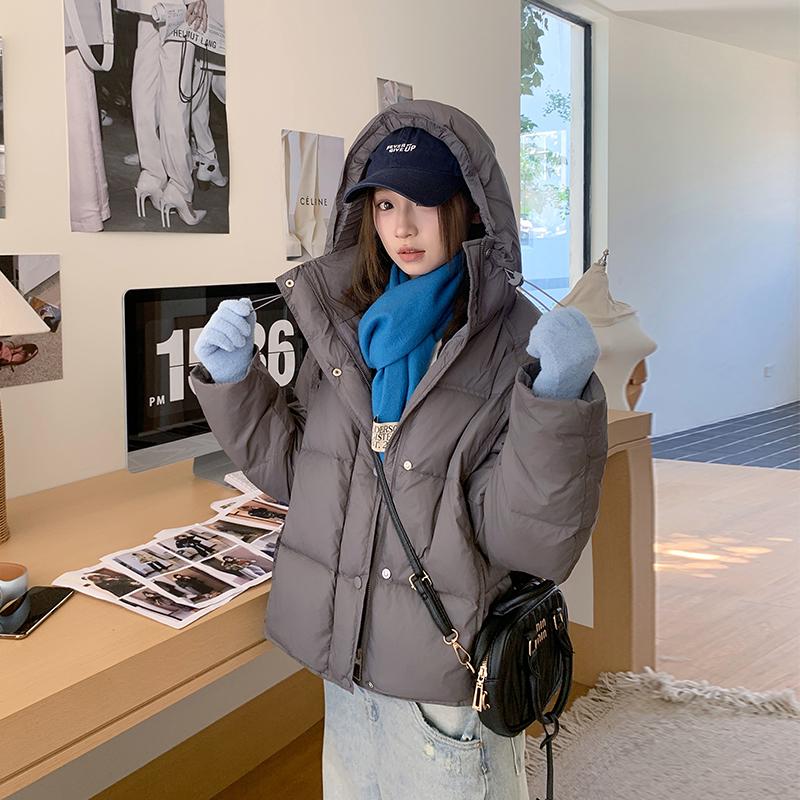Autumn Winter Thicken Warm Parka Women Casual Sweety Solid Color Big Pocket Loose Long Hooded Coat Jackets Outwear