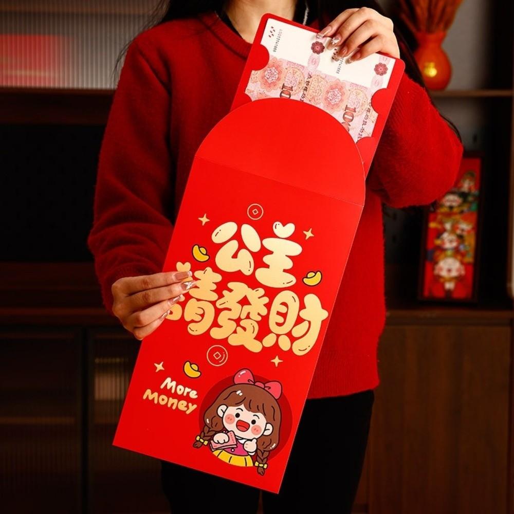 Chinese Style 2026 Horse Year Red Envelope Traditional Bless Fortune Pocket  Lunar New Year
