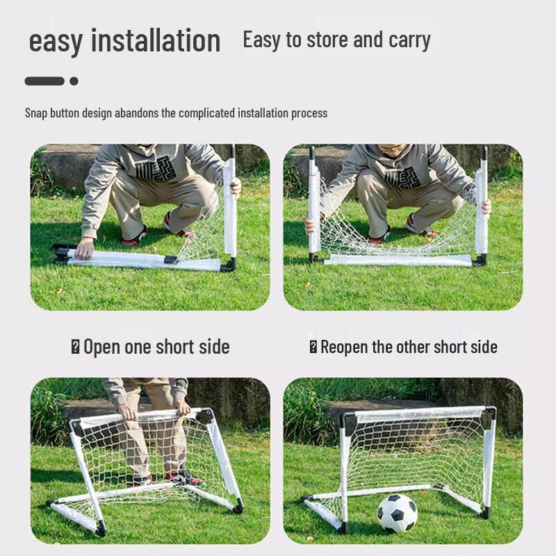 LIVEX Folding Soccer Goal