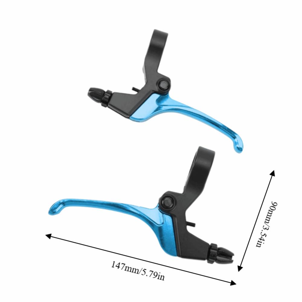 22.2 Diameter Bike Brake Handle Aluminum Alloy Ergonomic Bike Brake Lever High Performance Easy Installation