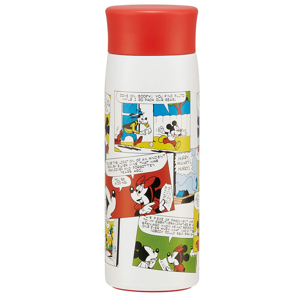 Skater Mug Insulated Stainless Steel Water Mickey Retro Comic Disney SMH4 Bottle, Bottle, Design, 350ml,