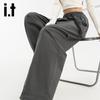 Izzue IT Women's High-Waist Convertible Cargo Track Pants