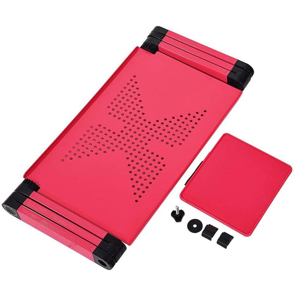 Portable Laptop Desk Notebook Stand Table Tray with Mouse Holder Sofa Bed