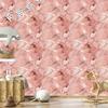 Wallpaper Marble Coral, Red, Peach and Cream 50x1000