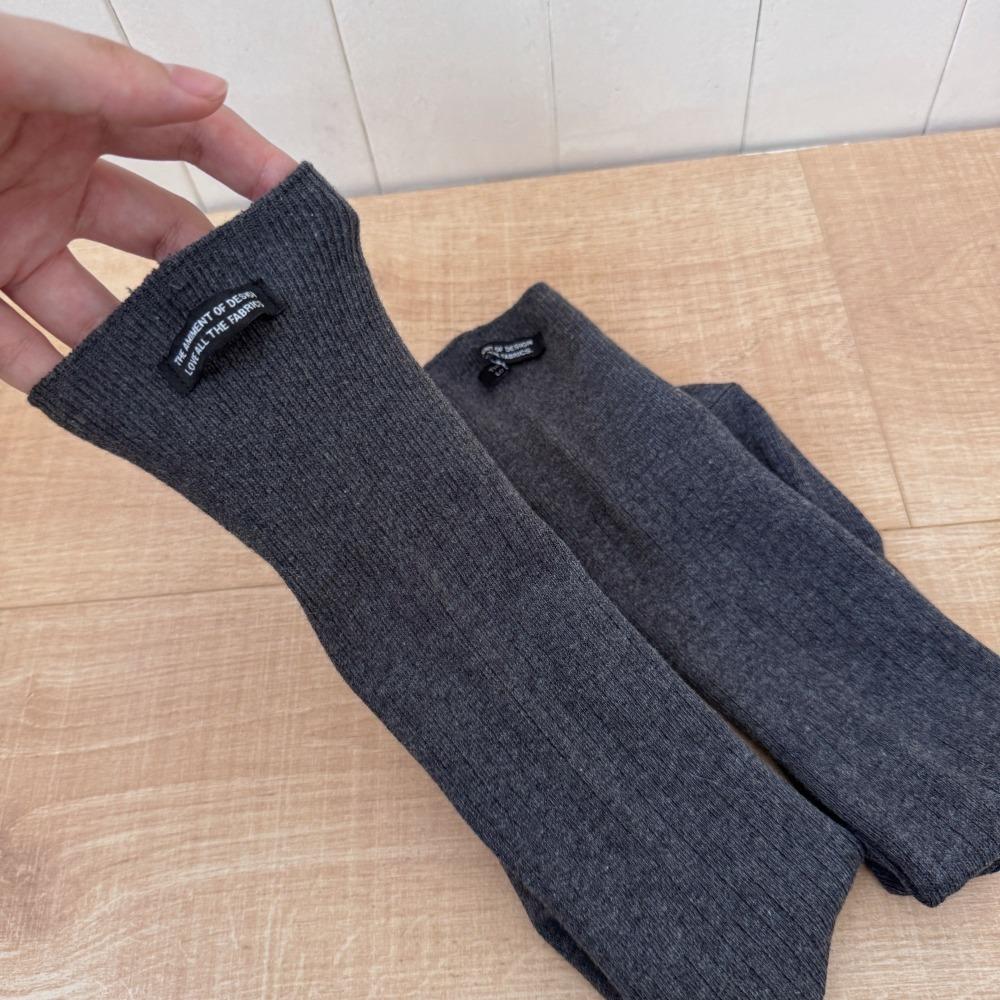 Solid Color Women Stockings Breathable Calf Socks Simple Knee High Socks  Autumn
