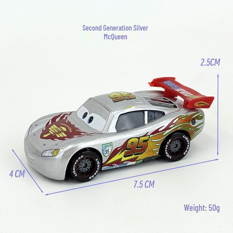 Lightning McQueen Alloy Toy Car Model - Generations 1, 2 & 3 Full Payment